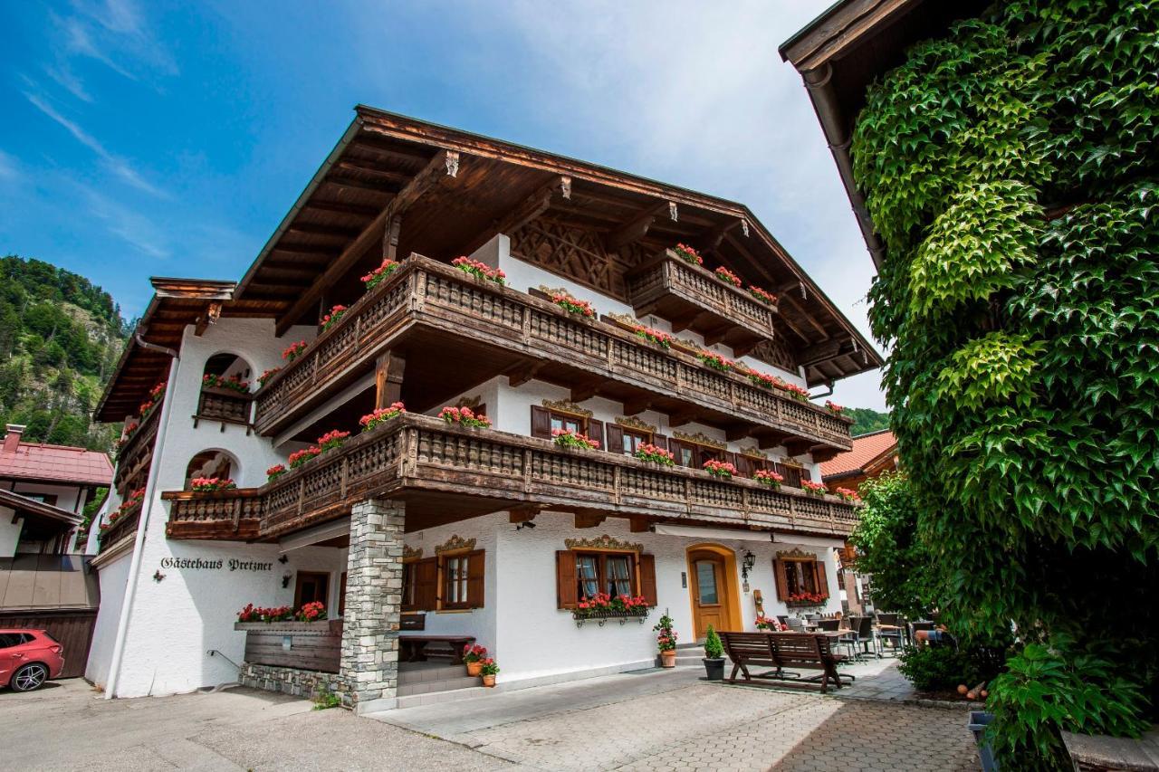 Hotel Gaestehaus Pretzner Reit im Winkl Esterno foto