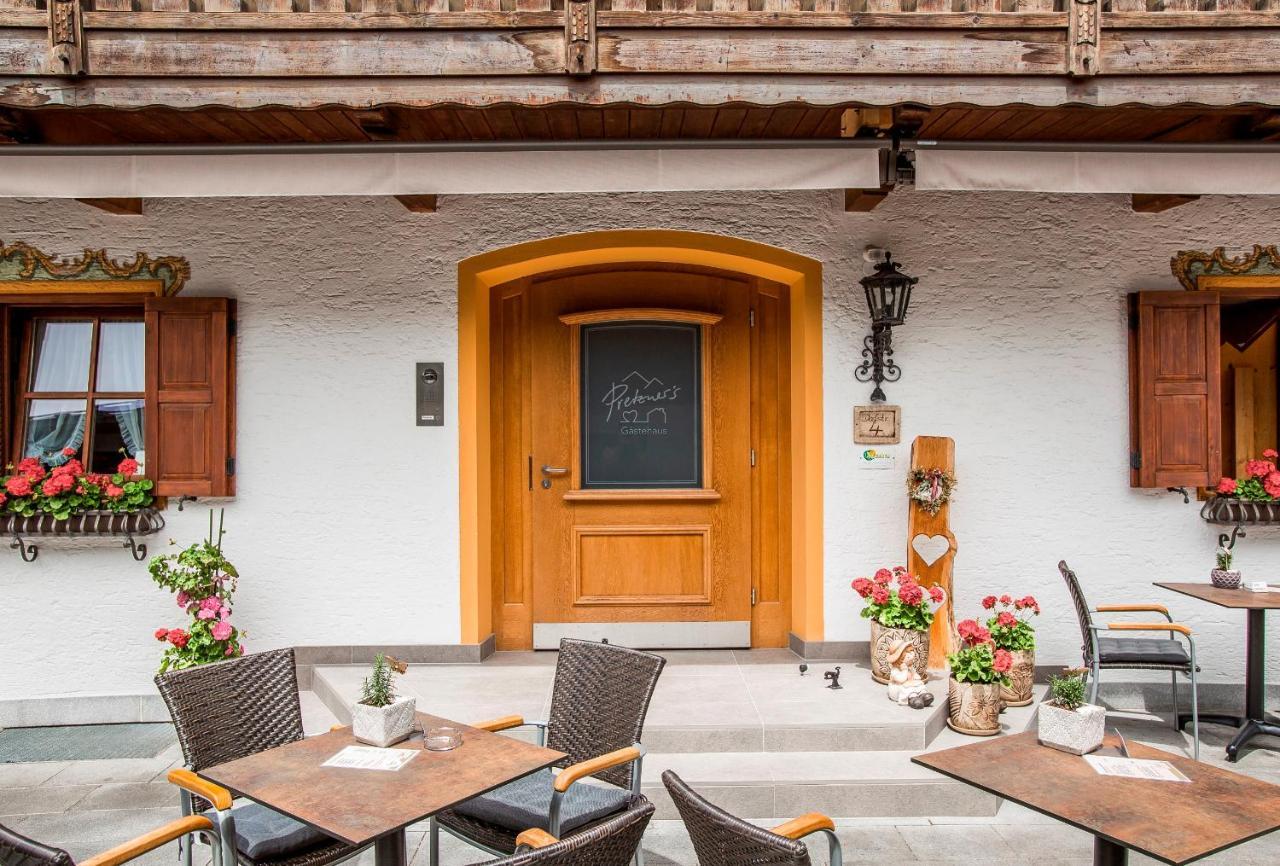 Hotel Gaestehaus Pretzner Reit im Winkl Esterno foto
